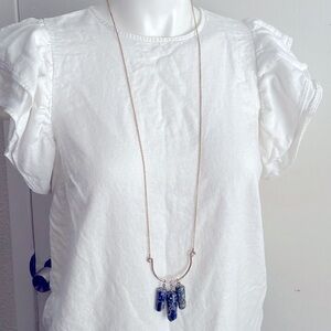 sodalite large necklace